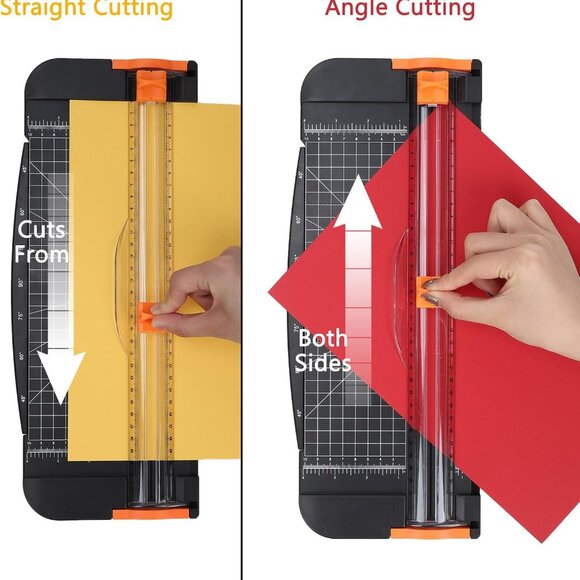 Paper Cutter 12 Inch Scrapbooking Tool Side Ruler for Craft Paper A4 Paper NEW - Picture 2 of 4